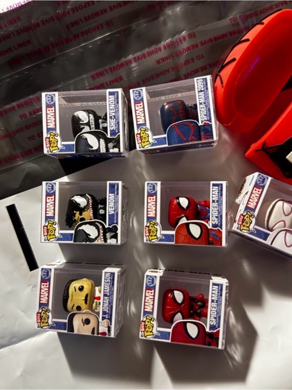 Marvel funko bitty pop collection